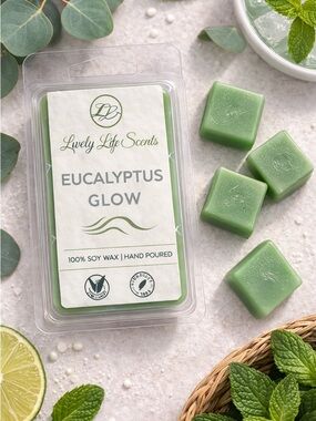Eucalyptus Glow Soy Wax Melts from Lovely Life Scents